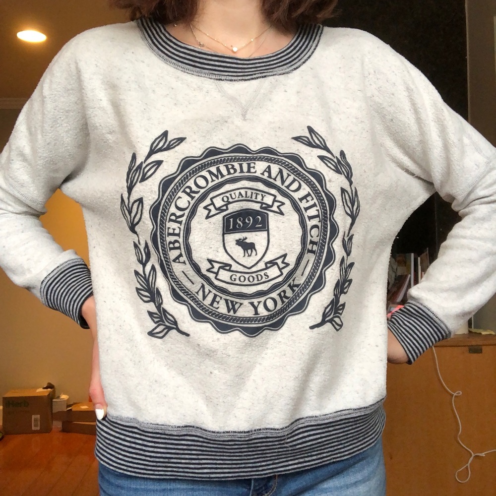 reversible Abercrombie sweater
